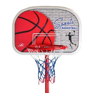 حلقه بسکتبال پایه‌دار ۱۸۰ سانتی‌متری