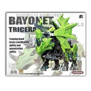 کیت ساختنی دایناسور رباتیک Bayonet Triceratops
