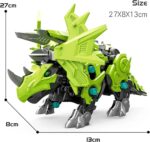 کیت ساختنی دایناسور رباتیک Bayonet Triceratops