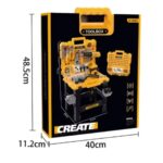 کیف ابزار ۶۹ پارچه کودک مدل Little Engineer